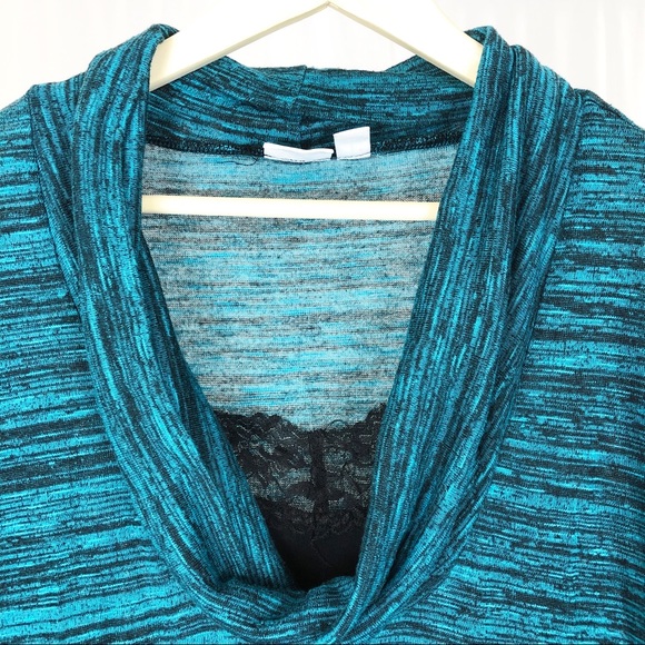 Cato Womens Sleeveless Colorful Blue XL Top FREE WITH PURCHASE JUST BUNDLE - Picture 2 of 6